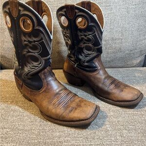 Ariat Men's Crossfire Western Boot Brown and Black Size 11.5D